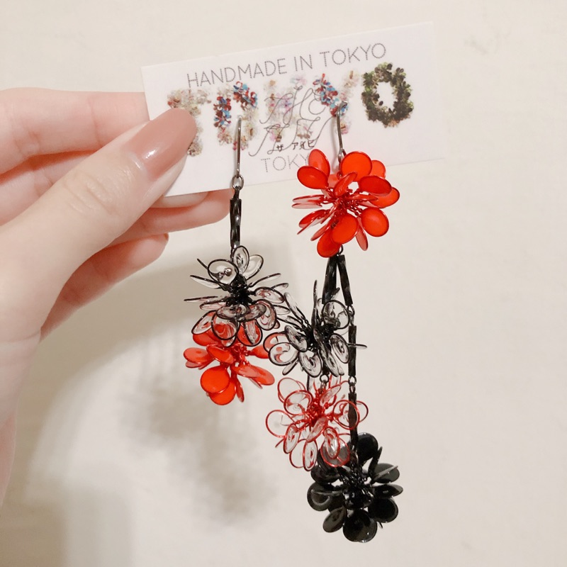 The Ivy Tokyo花球小惑星碰碰 紅黑4x2 蝦皮購物