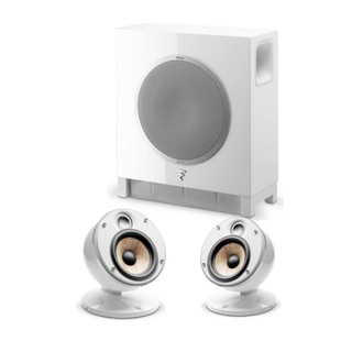 法國FOCAL Dome Flax 2.1聲道造型系列喇叭+SUB AIR (黑/白色可選)《名展影音》