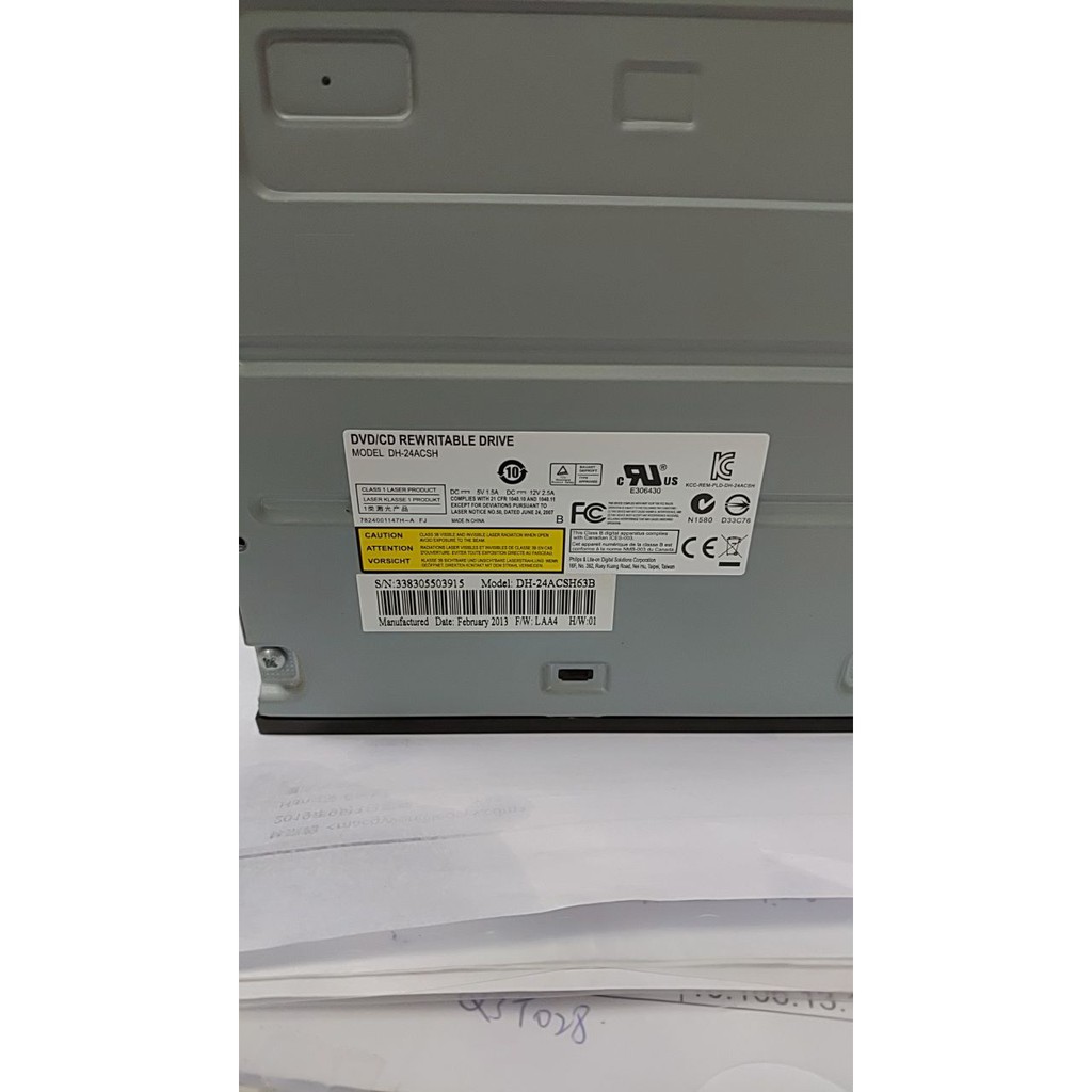 [LiteOn源興] DH-24ACSH DVD燒錄機(SATA)