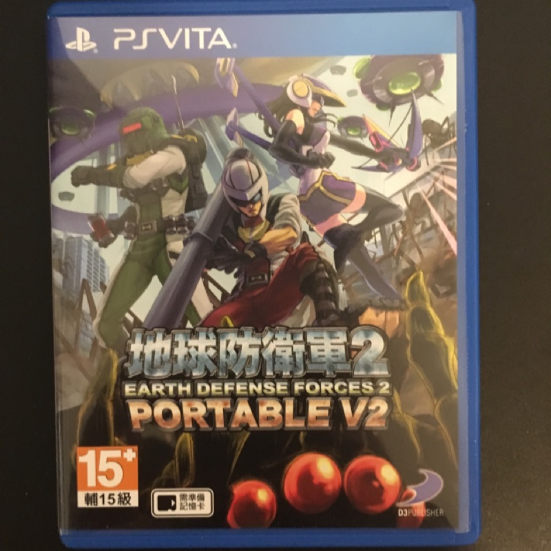 二手 Psv 地球防衛軍2 亞洲日文版 蝦皮購物