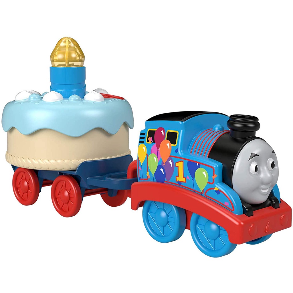 預購🚀美國空運🚀美國專櫃 Fisher-Price 湯瑪士小火車 生日快樂歌 蛋糕 吹蠟燭 玩具 火車