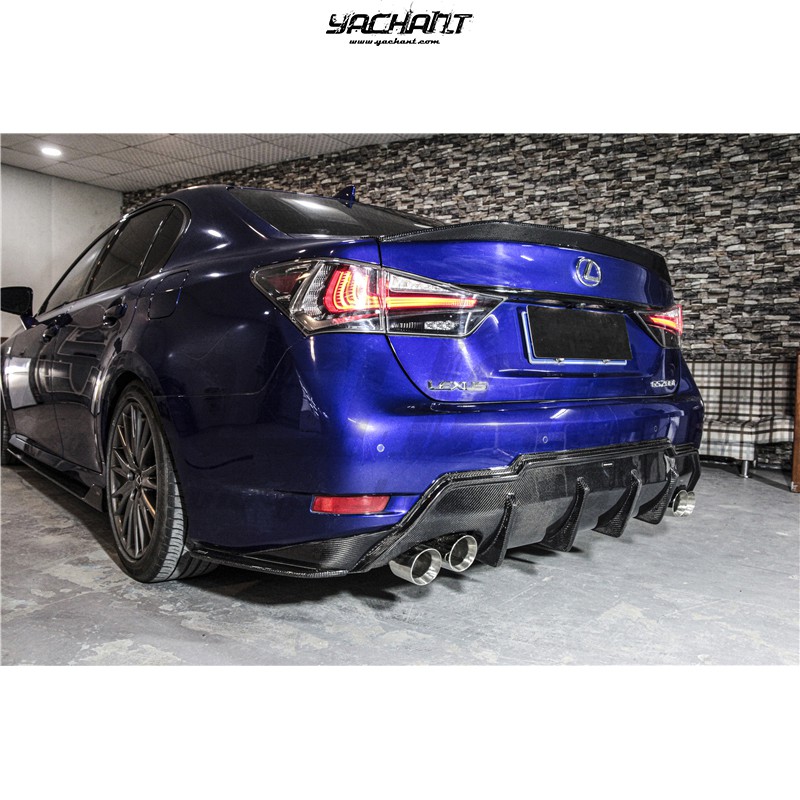 Yc雅創16 18 Lexus凌志gs F Sport 改yc Design款碳纖維壓尾翼擾流 蝦皮購物