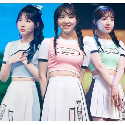 韓國女團twice 林娜璉同款打歌服 啦啦隊 舞台表演舞蹈服裝 蝦皮購物
