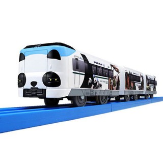 現貨 正版TAKARA TOMY PLARAIL 鐵道王國 S-24 287熊貓列車(商品不含軌道)