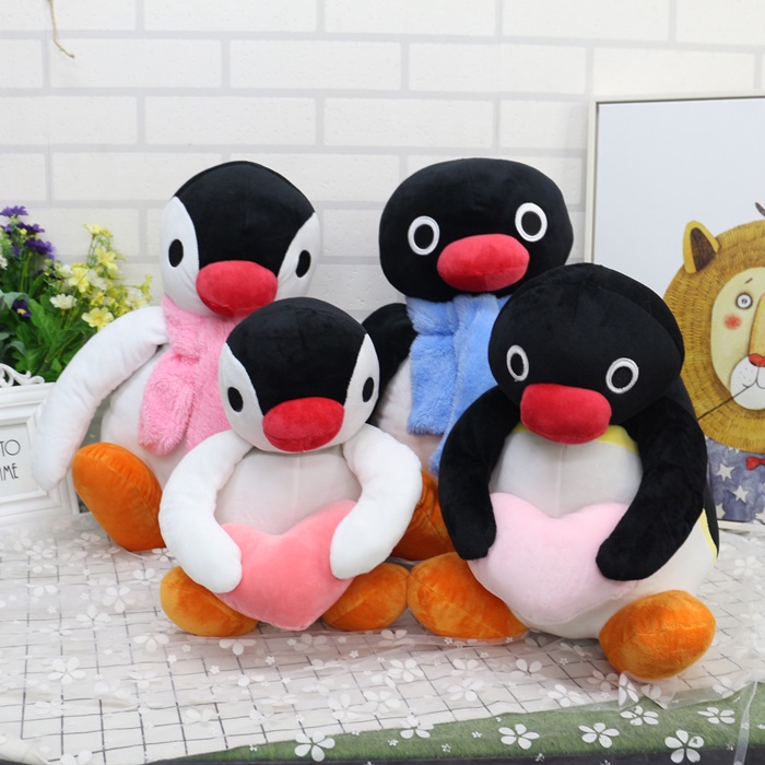 全新正版 Pingu家族娃娃 企鵝家族娃娃 企鵝娃娃 企鵝玩偶 企鵝布偶 企鵝哥哥 企鵝妹妹 絨毛娃娃 絨毛玩偶