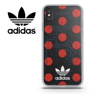 出清 adidas 愛迪達 5.8吋 iPhoneX/XS 復古紅點 手機套/保護殼/保護套 手機殼 29206