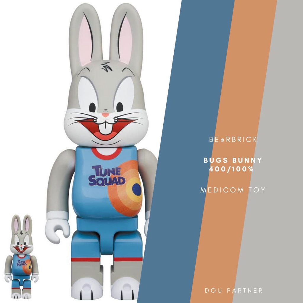 【Dou Partner】BE@RBRICK BUGS BUNNY 兔寶寶 100/400% 庫伯力克熊 未拆