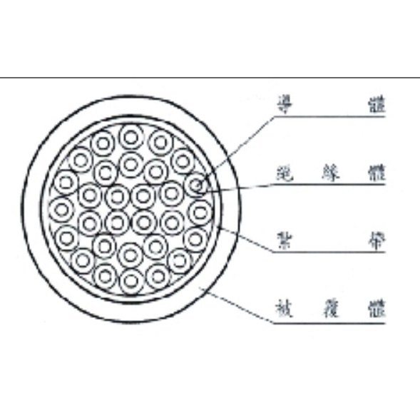 【二代水電】兆泰 PVC多芯細芯電線控制  | 0.75平方*2C~4C 、1.25平方*2C~4 | 100米