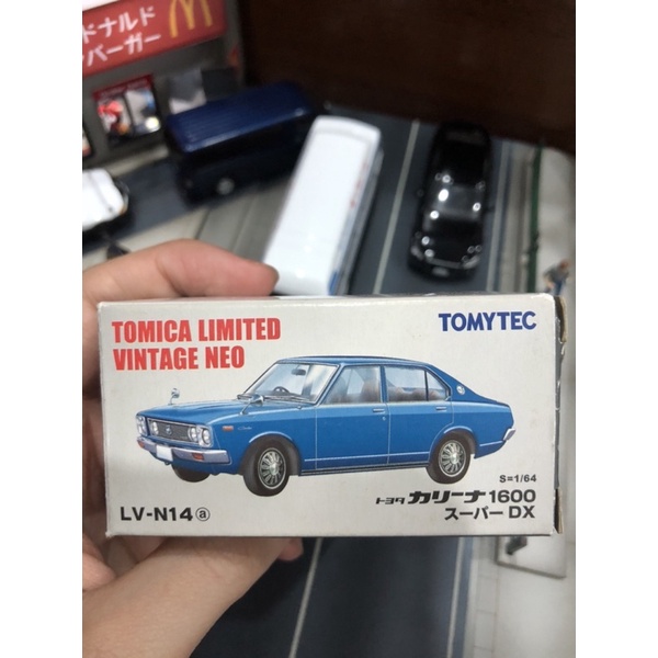 Tomytec TLV LV-N14a Toyota Carina 1600 super DX 豐田 絕版