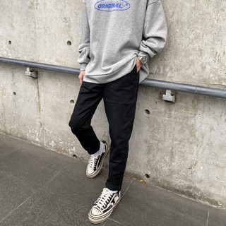 【C.E】🔥推薦 韓國 高磅數 素面 直筒 工作褲 長褲 工裝 軍裝 斜紋布 修身 寬褲 男女不拘 爆款
