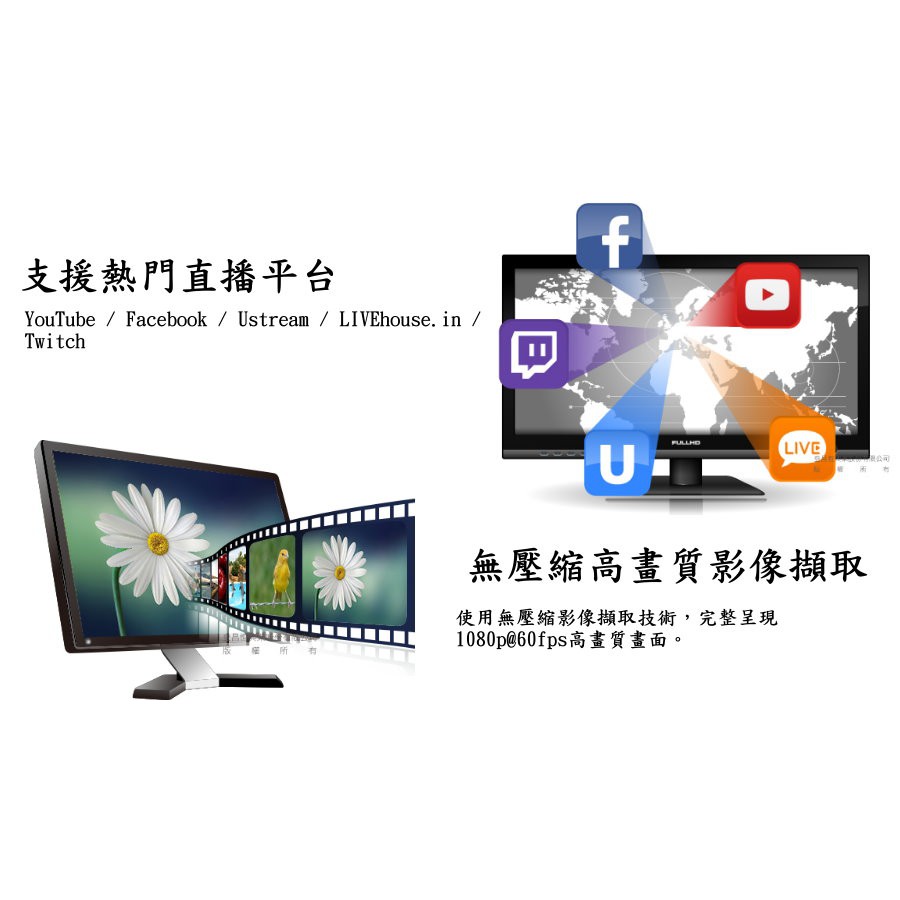 電子超商 Upmost 登昌恆mpb750 Uvc Hdmi 直播擷取器免驅動高畫質影像擷取需客訂 蝦皮購物