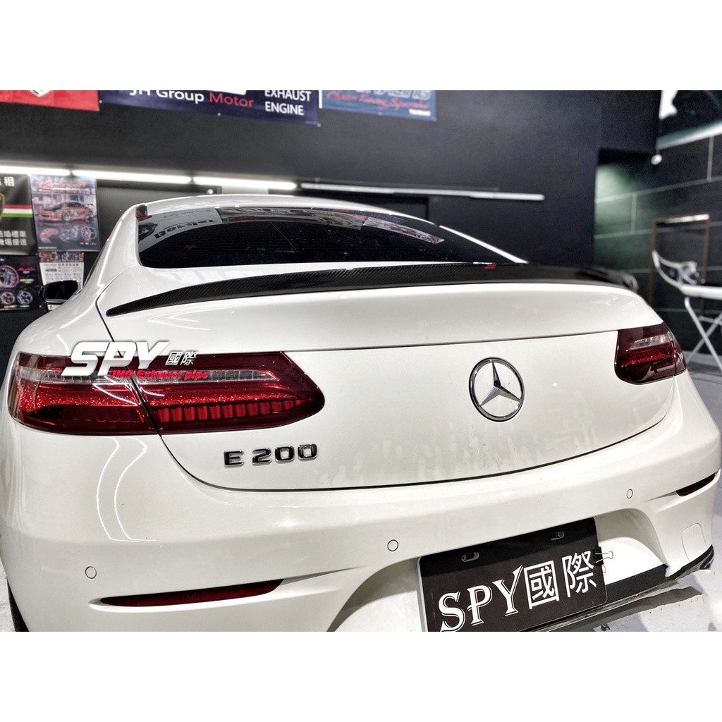 【SPY MOTOR】Benz W238 E200 COUPE AMG款碳纖維尾翼