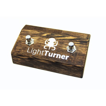 【又昇樂器】Light Turner LT-04 鐵刀木斜面 藍芽 無線切換踏板