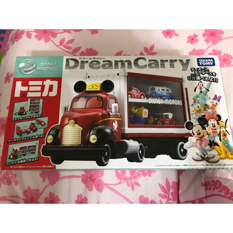 TAKARA TOMY 迪士尼 米奇 夢幻 貨櫃車 貨車 展示 DREAM CARRY トミカ TOMICA 全新