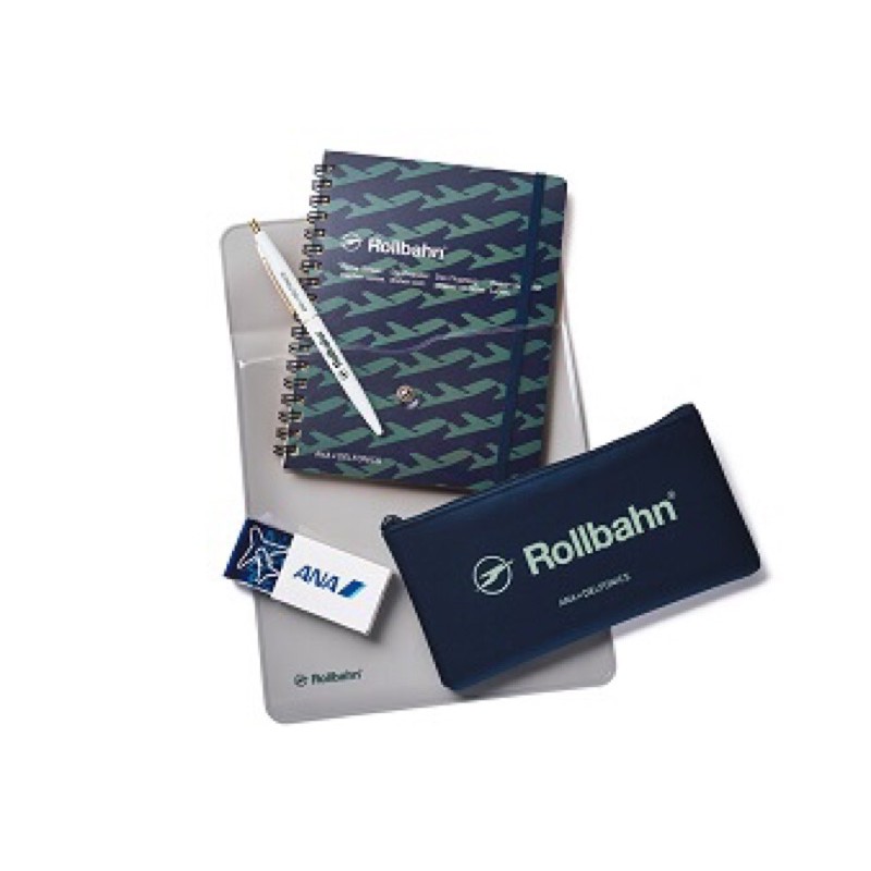 Ana Rollbahn 全日空聯名文具組國內線限定 Rollanhn 蝦皮購物