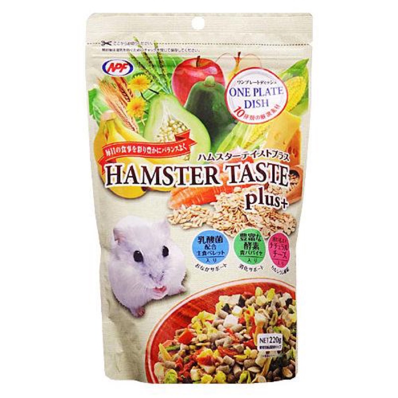 日本NPF Hamster Taste Plus倉鼠蔬果飼料15g🥕🍌🍎🍏