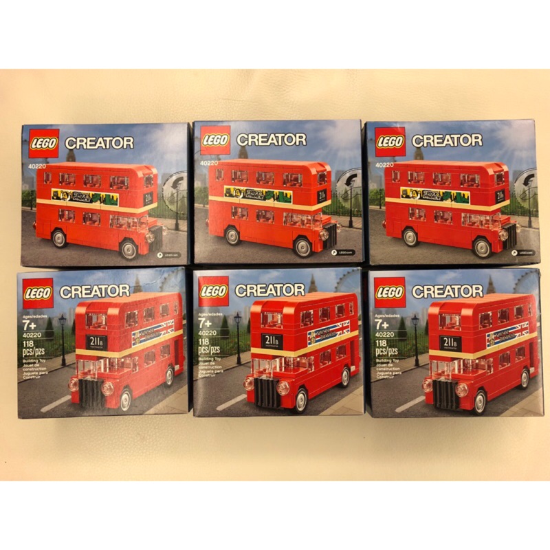 |Mr.218|有現貨 Lego 40220 London Bus 樂高迷你倫敦巴士全新未拆