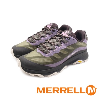 MERRELL(女)MOAB SPEED 郊山登山健行鞋 女鞋－綠紫(另有黑紫)