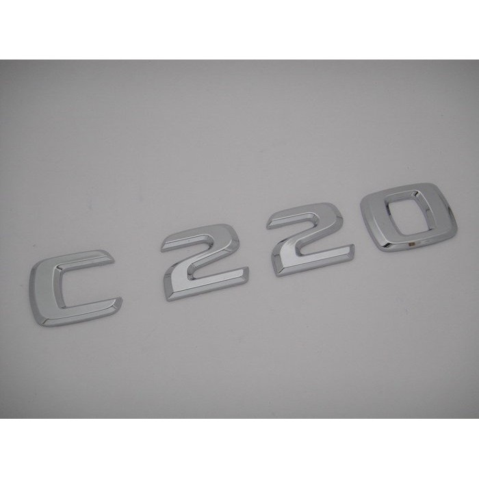 新款 高度25mm Benz 賓士 奔馳 C Class W204 C220 C 220 後車箱蓋 字體 字標