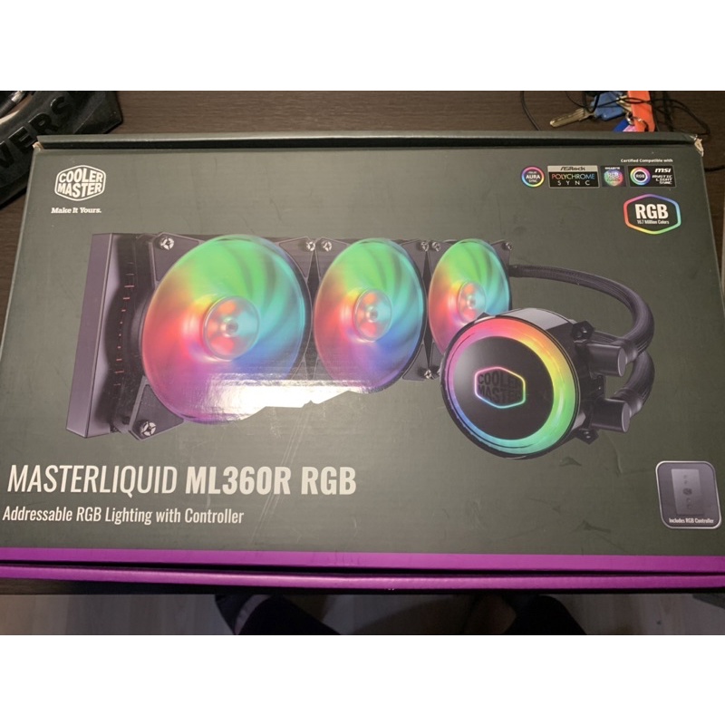 酷媽 一體式水冷 ML360R RGB 沒保固