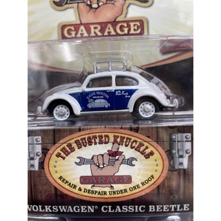 《模王》 1/64 美國綠光模型合金車 福斯 beetle