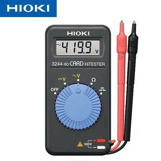 花電 全新日本製 株式會社花電專案優惠  HIOKI 3244-60 名片型電表