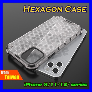 IPHONE 12 11 MINI PRO X XS XR XSMAX MAX Hexagon Hard Case