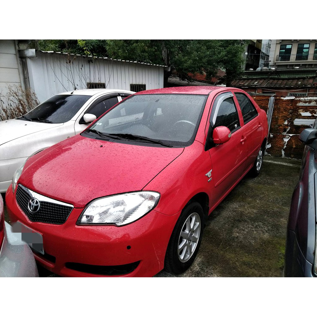 2005年豐田 VIOS 紅色 1.5(汽車全額貸款、買車找錢、信用瑕疵、皆可辦理)