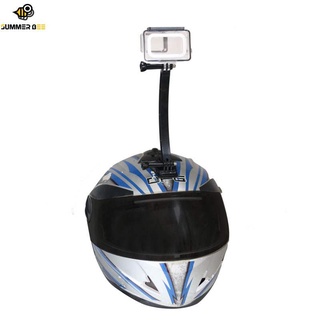 運動相機安全帽自拍 GOPRO頭盔自拍套裝 頭盔前拍延長臂彎桿 自拍架 延長桿 360度旋轉底座