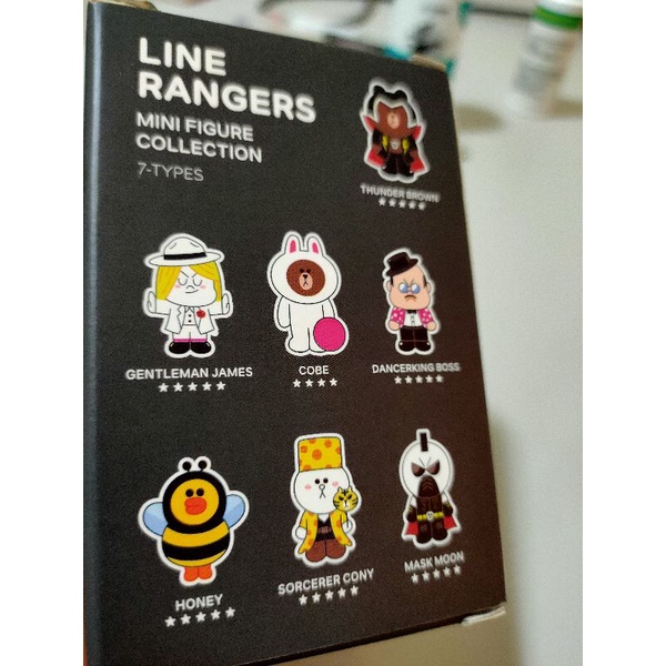 LINE RANGERS迷你公仔系列 Cobe 盒玩/玩具/模型/轉蛋/收藏
