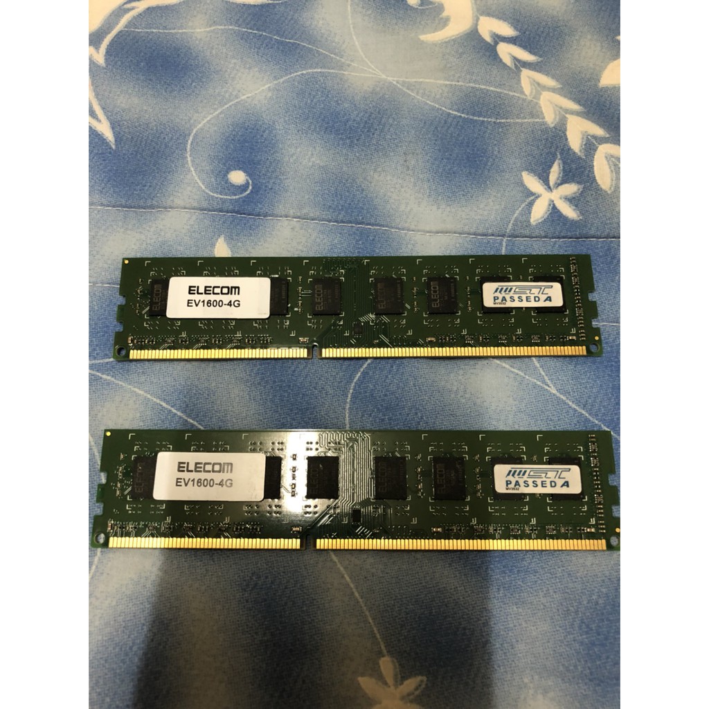 ELECOM 4G DDR3 1600 PC3 12800 雙面 桌上型記憶體