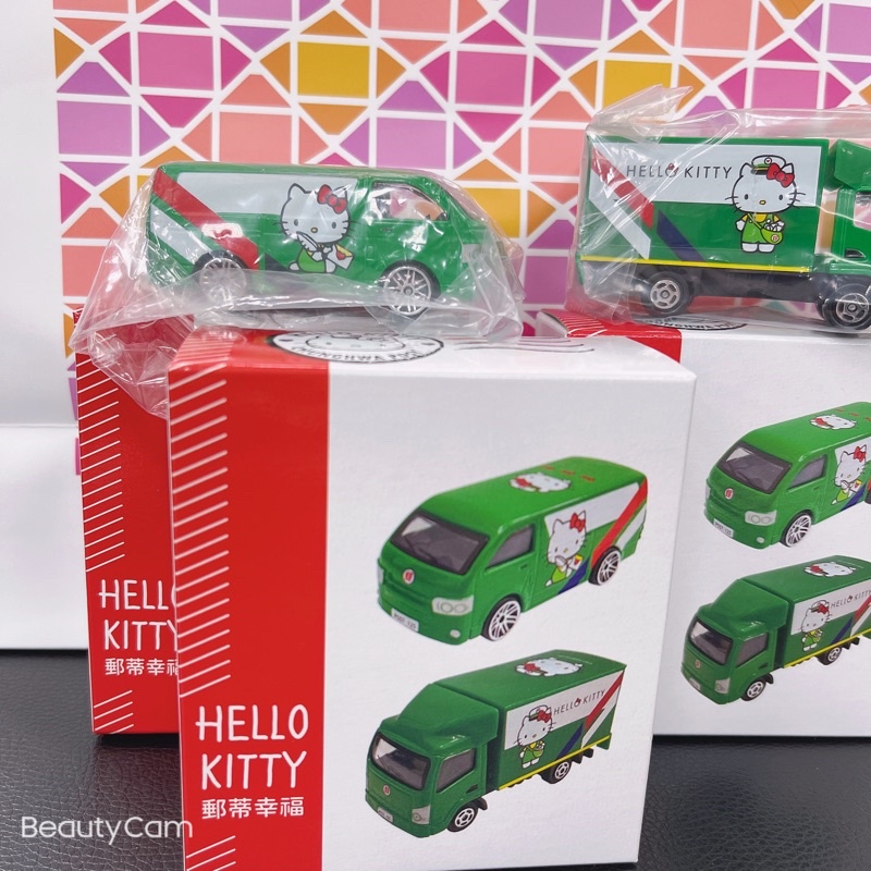 Hello Kitty 造型小郵車組 郵局 中華郵政 現貨 一盒2款