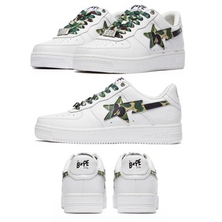 預購 BAPE STA™ WHITE ABC CAMO STA LOW 流星閃電鞋