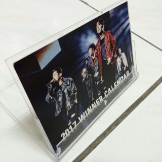 WINNER 日本FC購買2016 JAPAN TOUR DVD特典：2017桌曆 金秦禹李昇勳宋旻浩姜昇潤姜勝允南太鉉