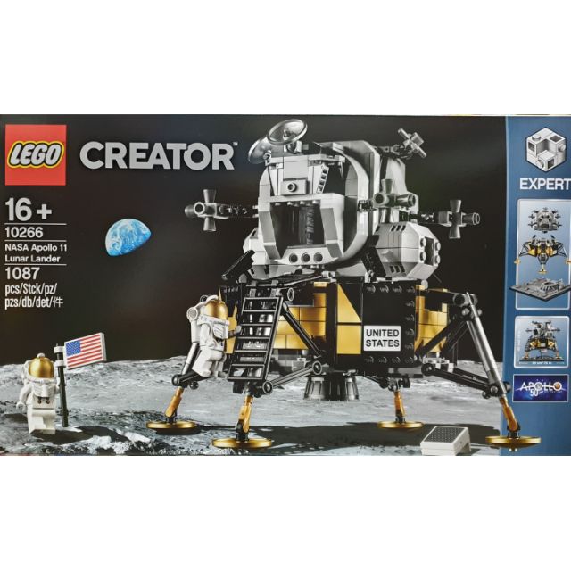 【高雄天利鄭姐】樂高 10266 ICONS™ 系列 - NASA 阿波羅11號登月小艇