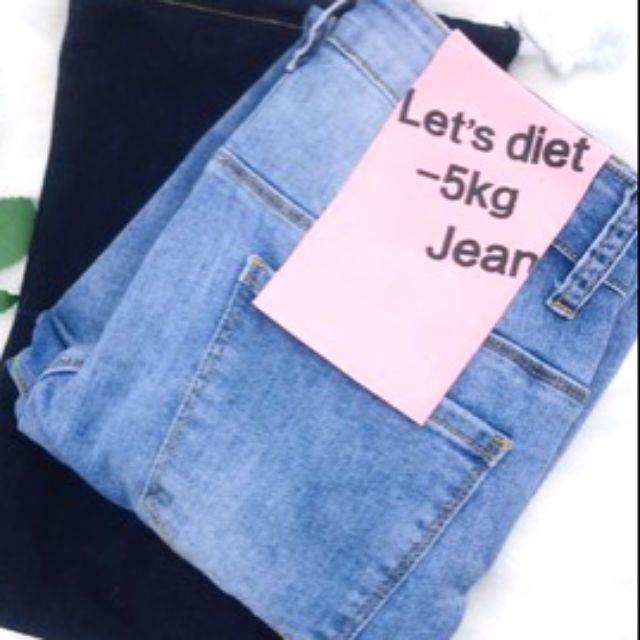 (預購)韓國【Let's Diet】超彈力-5KG牛仔褲
