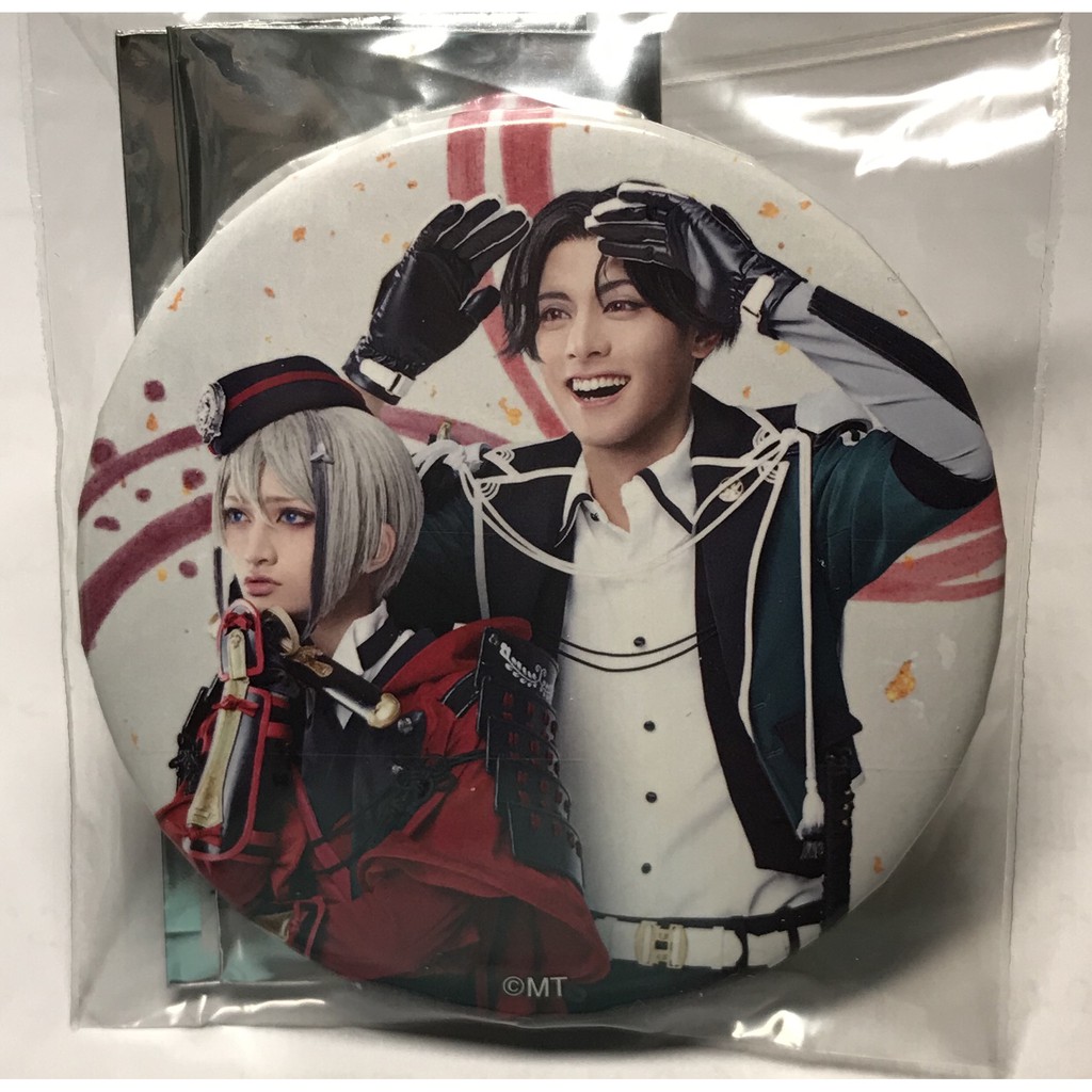 日本購入 刀劍亂舞音樂劇靜海的樂園日向正宗x豐前江石橋弘毅立花裕大徽章別針 蝦皮購物