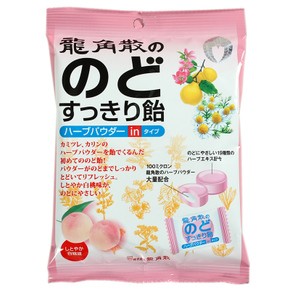 日本帶回  龍角散水蜜桃喉糖