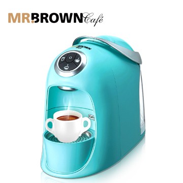MR.BROWN Caf’e(S20)伯朗膠囊咖啡機-Candy Blue (另贈20顆咖啡膠囊)