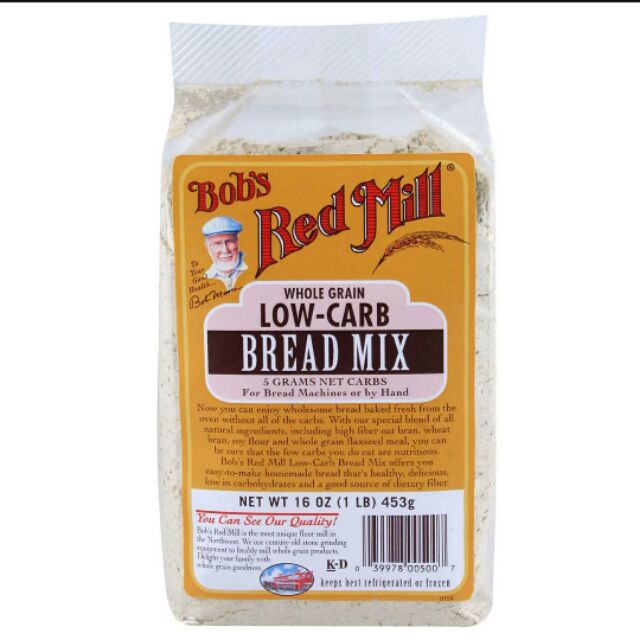 （現貨！）Bob's Red Mill鮑伯紅磨坊 低碳水麵包預拌粉 ！低醣、生酮可！