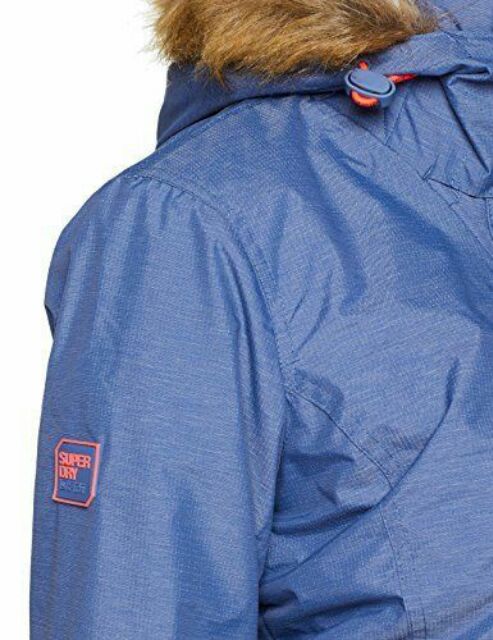 IMPACT Superdry 極度乾燥重磅防風外套極保暖超時尚藍粉女版M號G50000LPF2 JL5 | 蝦皮購物