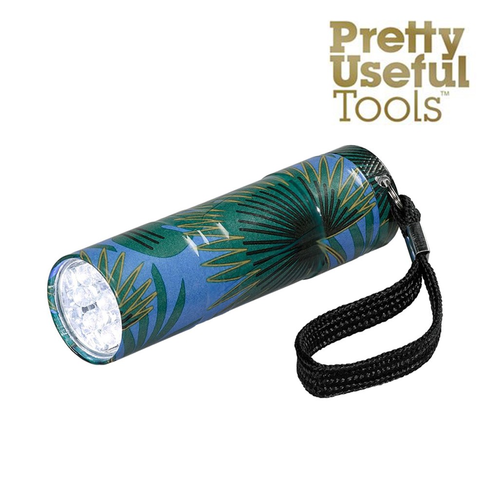【Pretty Useful Tools】熱帶叢林系列 隨身迷你LED手電筒-雨林藍