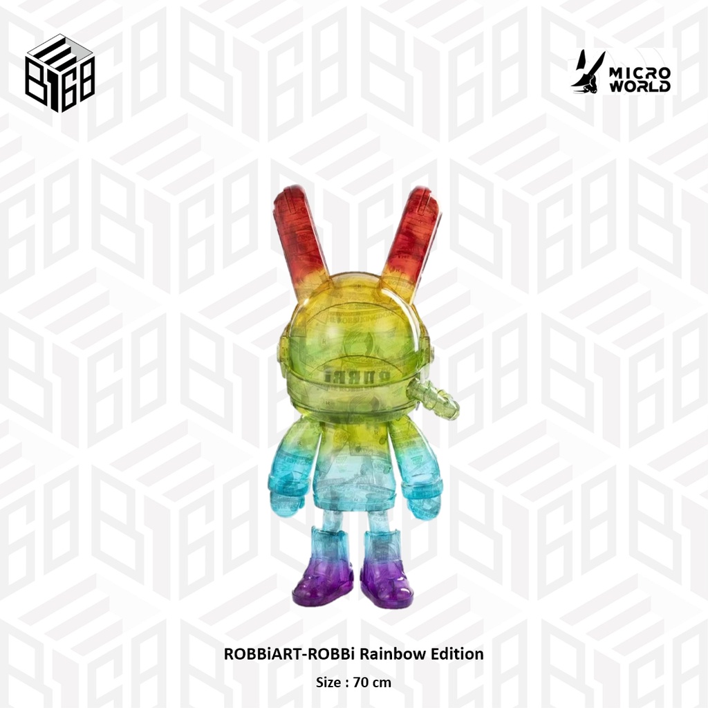 [B168現貨] ROBBiART-ROBBi Rainbow Edition 1000 % ROBBi兔 彩虹誘惑
