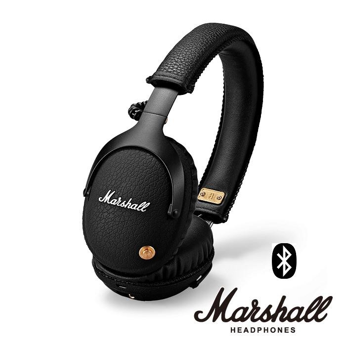 Marshall MONITOR BLACK藍牙監聽耳罩式耳機/ 黑色 eslite誠品
