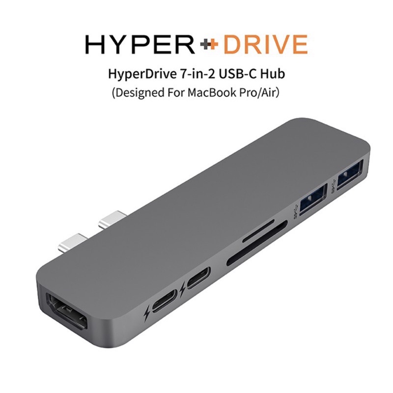 （二手）HyperDrive 7-in-2 USB-C Hub