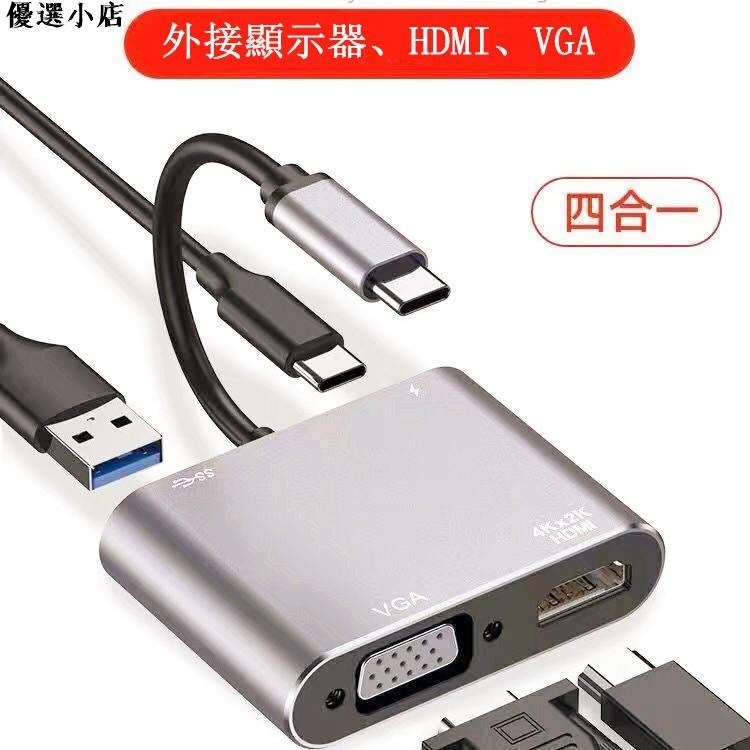 ♥台灣現貨♥轉接器 轉接頭 轉換器 Type-c轉HDMI VGA轉換器 usb 蘋果 ipadpro Switch 電