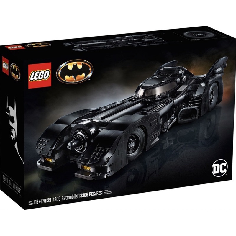 LEGO 超級英雄系列 1989 Batmobile 76139 蝙蝠俠 戰車