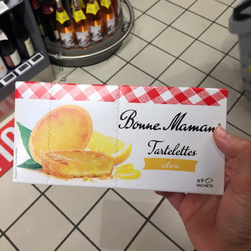 法國超市代購🇫🇷 bonne maman 檸檬派/焦糖巧克力/草莓派 歐美零食