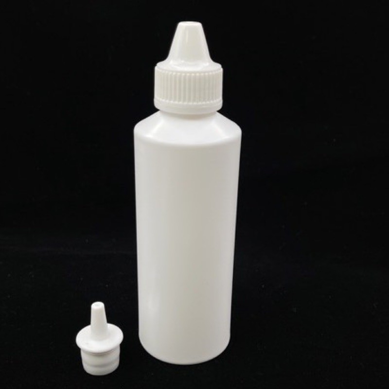 【現貨在台灣】 尖嘴滴瓶 可擠壓瓶120ml HDPE 材質2號 白色尖嘴點滴瓶 空瓶 分裝瓶 尖嘴瓶