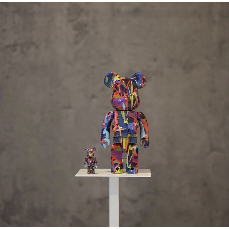 トップ BE@RBRICK 400% KAWS Bearbrick TENSION be@rbrick 100
